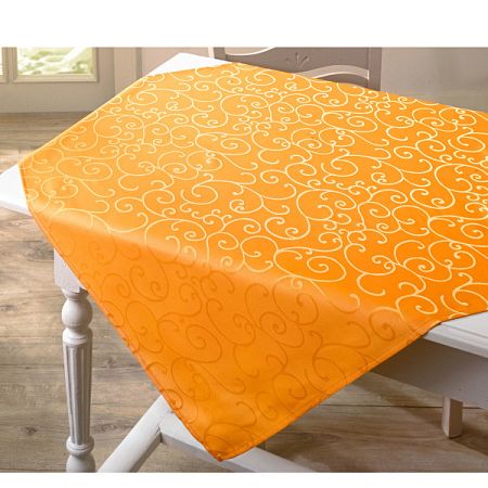 Jacquard asztali futó mangószínben - mangó - velikost 130x160cm