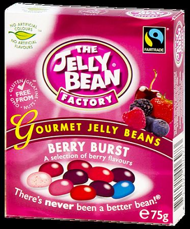 Jelly Bean gluténmentes cukorka erdei gyümölcs ízben, 75 g