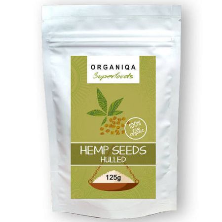 Kendermag (Cannabis sativa) 100% bio, hántolt, 125 g, Organiqa