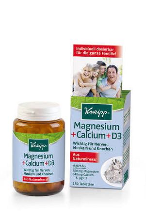 Kneipp Magnézium-kalcium-D3-vitamin tabletta 150db