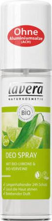 LAVERA Bio citrom és bio verbéna spray dezodor, 75 ml