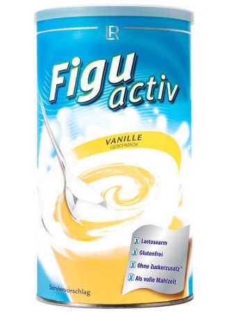 LR Figuactive Vanília ízű fogyókúrás shake, 450 g