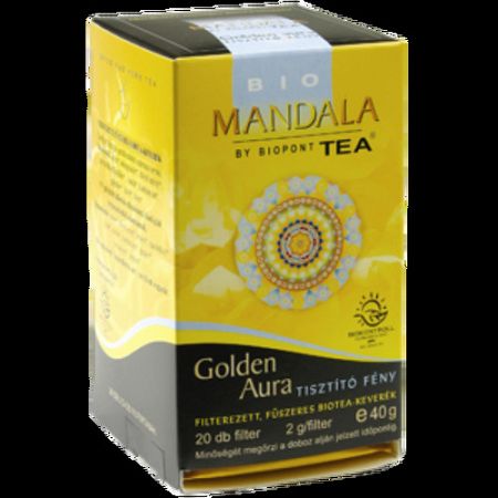 Mandala tea, Golden Aura 20 filter, 20 filter