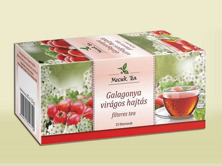 Mecsek Galagonya virágos hajtás tea, 25 filter