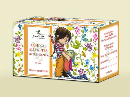 Mecsek Köhögés elleni tea gyermekeknek, 20 filter