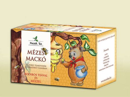 Mecsek Mézes Mackó tea Rooibos teával és mézzel, 20 filter