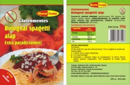 Mester család bolognai spagetti alap, 50 g