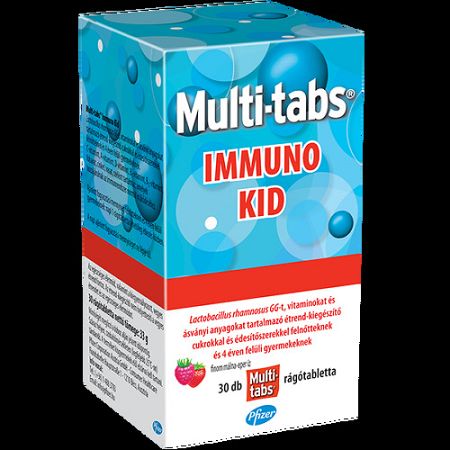 Multi-tabs immuno kid tabletta, 30 db