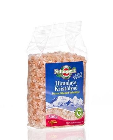 Naturganik Himalaya só durva, rózsaszín, 500 g