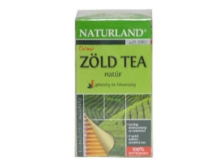 Naturland Zöld tea filteres, 20x1,5g