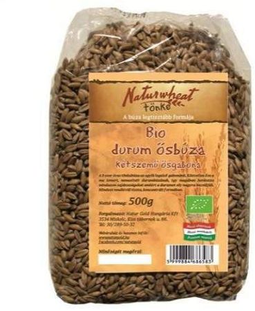 Naturwheat bio durum ősbúza, 500 g