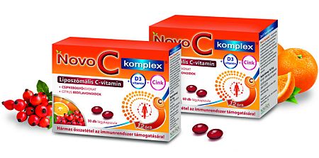 Novo C Komplex C-vitamin+D3+Cink,  60 DB