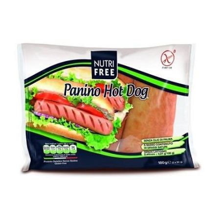 Nutri free panino hot-dog kifli, 180 g