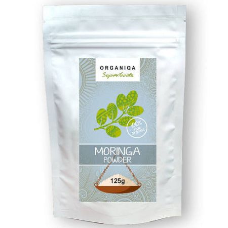 Organiqa bio, nyers Moringa por, 125 g