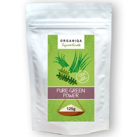 Organiqa bio, nyers Pure Green Power (superfood keverék), 125 g