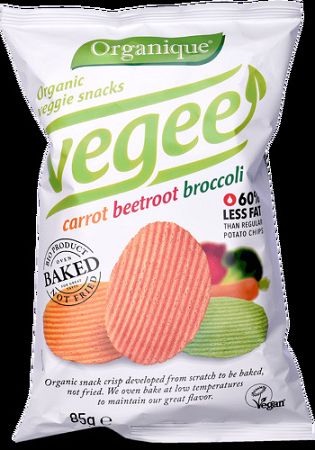 Organique bio vegee zöldséges chips, 85 g