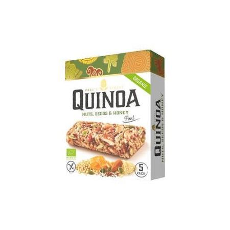 Paul's Finest Quinoa szelet mogyoróval, magokkal és mézzel 125g (5x25g)