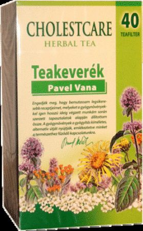 Pavel vana cholestcare herbal tea 40 filter, 64 g