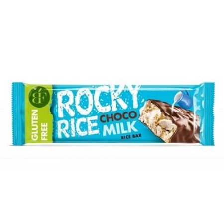 Rocky puff. Csokis rizsszelet tej ízű, 18 g