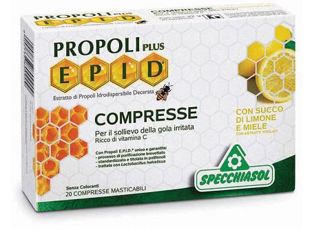 Specchiasol Epid Propolisz szopogatós tabletta mézes-citromos íz, 20 db