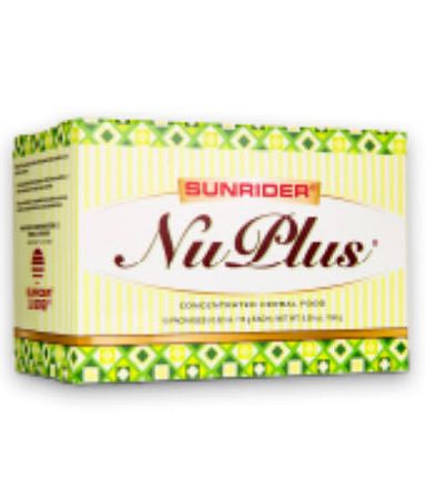 Sunrider Nuplus növényi élelmiszer Koncentrált, 10 x 15g