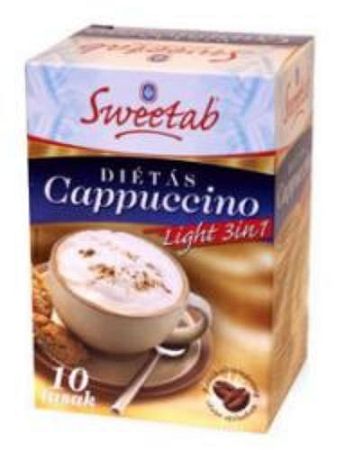 Sweetab diétás cappucino 10 db