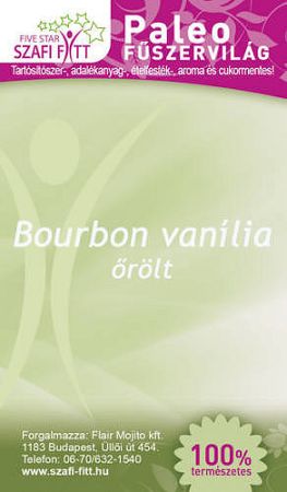 Szafi Fitt Bourbon vanília őrölt 2 gr