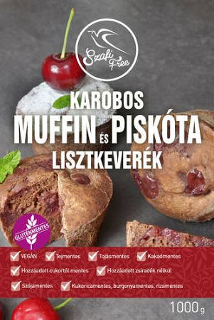 Szafi Free Karobos muffin és piskóta lisztkeverék, 1000 g