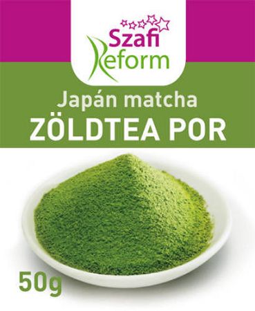 Szafi Reform Japán Matcha zöldteapor, 50 g