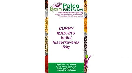Szafi Reform Paleo Curry Madras indiai fűszerkeverék, 50 g