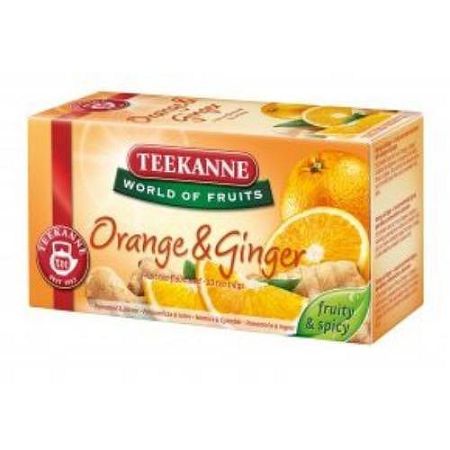 Teekanne narancs-gyömbér tea, 20 filter