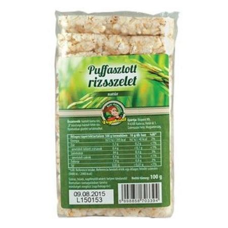 Vegabond Puffasztott rizs, natúr, 100 g