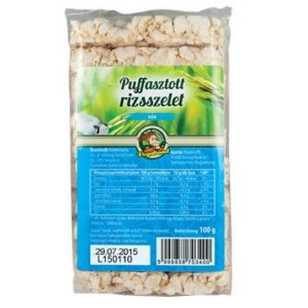 Vegabond Puffasztott rizs, sózott, 100 g