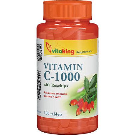 Vitaking C-1000mg Tabletta 100 db