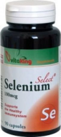 Vitaking Selenium szelén 100 mg, 90 db kapszula
