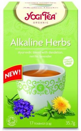 Yogi Bio Lúgosító Gyógynövényes tea, ALKALINE HERBS, 17filter