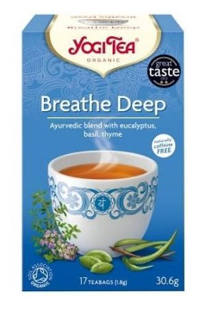 Yogi Bio Mély lélegzet tea, BREATHE DEEP, 17 filter