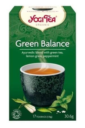 Yogi Bio Zöld egyensúly tea, GREEN BALANCE, 17 filter