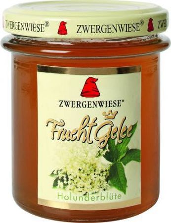 Zwergenwiese Gyümölcszselé Bodza BIO  , 195 g